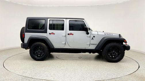 Billet Silver Metallic Clearcoat 2017 Jeep Wrangler Unlimited Willy Wheeler 4x4