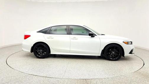 Platinum White Pearl 2022 Honda Civic Sport