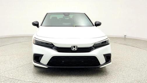Platinum White Pearl 2022 Honda Civic Sport
