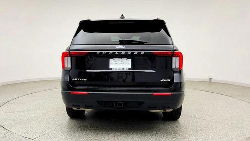 AGATE BLACK METALLIC 2025 Ford Explorer Active
