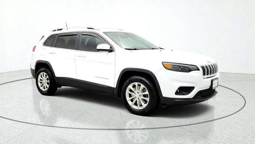 Bright White Clearcoat 2019 Jeep Cherokee Latitude