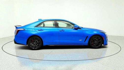 Coastal Blue Metallic 2024 Cadillac CT4-V V-Series Blackwing