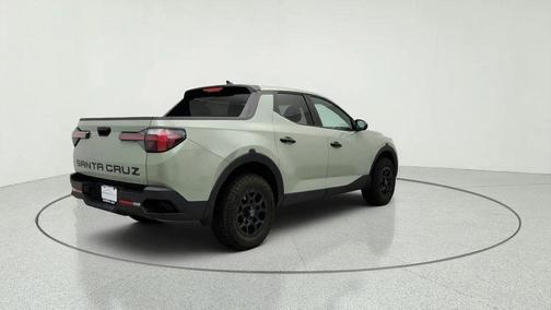 Sage Gray 2024 Hyundai SANTA CRUZ SEL w/ 17'' Black Rhino Overland Wheels