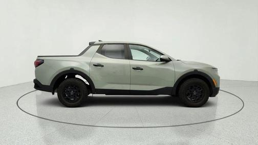 Sage Gray 2024 Hyundai SANTA CRUZ SEL w/ 17'' Black Rhino Overland Wheels