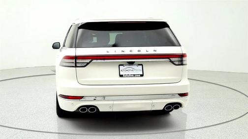 PRISTINE WHITE MET TRI-COAT 2020 Lincoln Aviator Black Label AWD