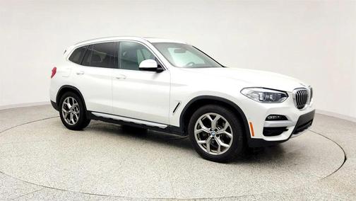 Mineral White Metallic 2020 BMW X3 xDrive30i