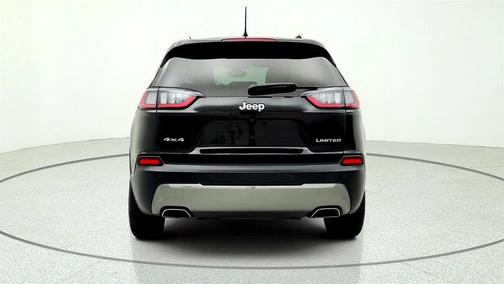 Diamond Black Crystal Pearlcoat 2019 Jeep Cherokee Limited