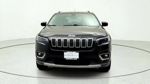 Diamond Black Crystal Pearlcoat 2019 Jeep Cherokee Limited
