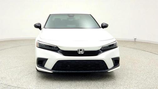 Platinum White Pearl 2023 Honda Civic Sport