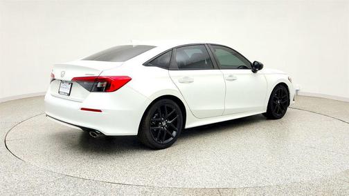 Platinum White Pearl 2023 Honda Civic Sport