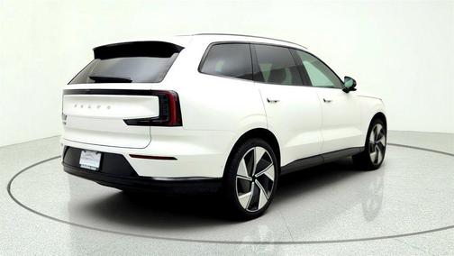Crystal White Metallic 2025 Volvo EX90 Plus, Twin Motor, Fully electric, 6 Seats