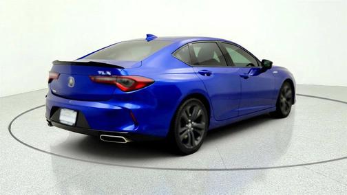 Apex Blue Pearl 2021 Acura TLX A-Spec