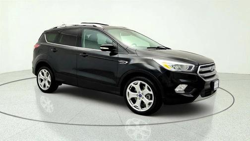 SHADOW BLACK 2017 Ford Escape Titanium