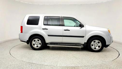 Alabaster Silver Metallic 2015 Honda Pilot LX