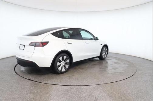 2023 Tesla Model Y Long Range AWD with 7 Seat White & Black Premium Interior