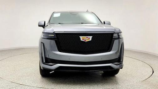 Satin Steel Metallic 2021 Cadillac Escalade ESV Sport