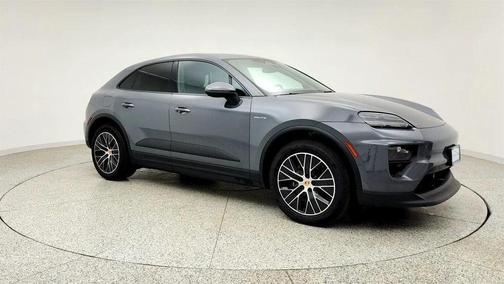 Volcano Grey Metallic 2025 Porsche Macan Macan Electric
