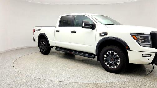 Glacier White 2024 Nissan Titan XD PRO-4X