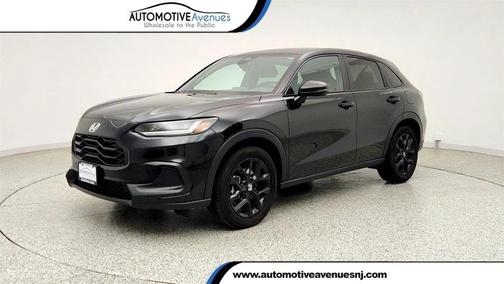 Crystal Black Pearl 2025 Honda HR-V AWD Sport