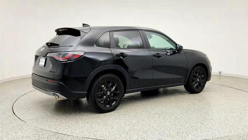 Crystal Black Pearl 2025 Honda HR-V AWD Sport