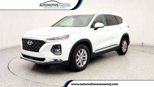 Quartz White 2019 Hyundai SANTA FE SEL 2.4
