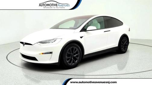 Pearl White Multi-Coat 2022 Tesla Model X AWD