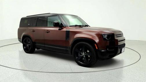 Sedona Red Metallic 2024 Land Rover Defender 130 P400 X-Dynamic SE