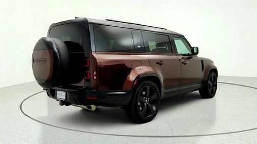 Sedona Red Metallic 2024 Land Rover Defender 130 P400 X-Dynamic SE