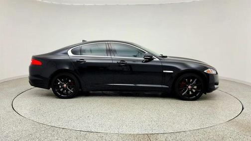 Ultimate Black Metallic 2015 Jaguar XF 4dr Sedan V6 Portfolio AWD w/ London Tan / Warm Charcoal Int.