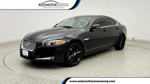 Ultimate Black Metallic 2015 Jaguar XF 4dr Sedan V6 Portfolio AWD w/ London Tan / Warm Charcoal Int.
