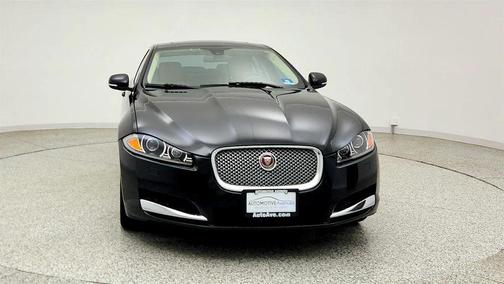 Ultimate Black Metallic 2015 Jaguar XF 4dr Sedan V6 Portfolio AWD w/ London Tan / Warm Charcoal Int.