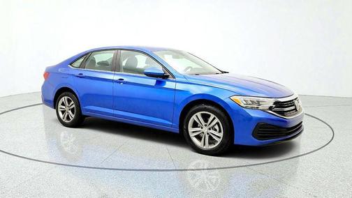 Rising Blue Metallic 2024 Volkswagen Jetta 1.5T SE
