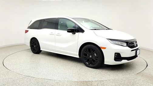 Platinum White Pearl 2025 Honda Odyssey Sport-L