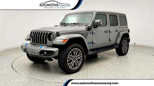 Sting-Gray Clearcoat 2023 Jeep Wrangler 4xe Sahara High Altitude