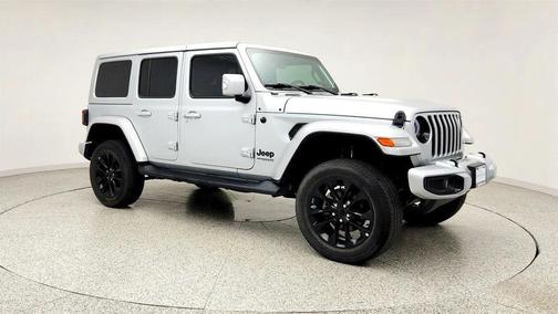 Silver Zynith Clearcoat 2022 Jeep Wrangler Unlimited High Altitude 4x4