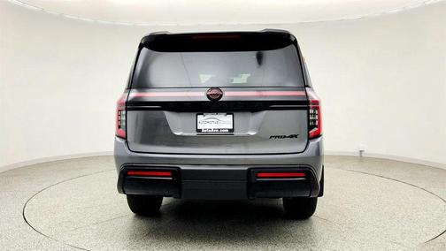 Gun Metallic/Super Black 2025 Nissan Armada PRO-4X 4WD