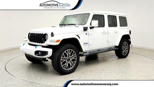 Bright White Clearcoat 2024 Jeep Wrangler 4xe High Altitude