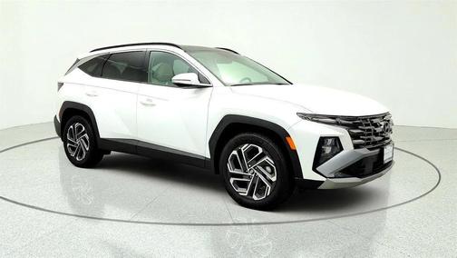 Creamy White Pearl 2025 Hyundai TUCSON Hybrid Limited