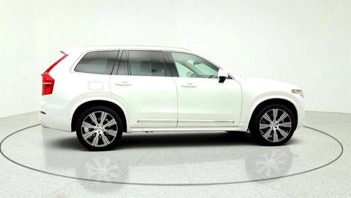 Crystal White Metallic 2020 Volvo XC90 Hybrid T8 Inscription 6 Passenger