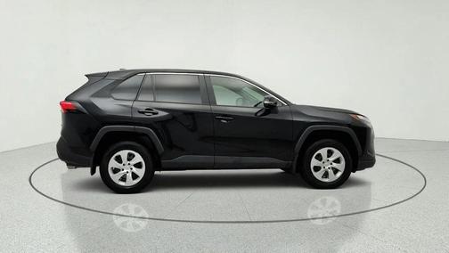 Midnight Black Metallic 2025 Toyota RAV4 LE