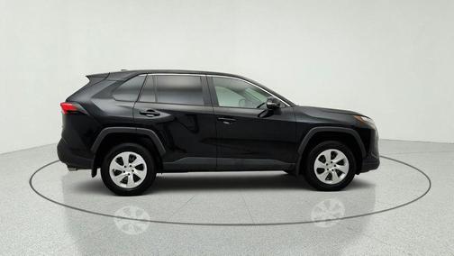 Midnight Black Metallic 2025 Toyota RAV4 LE