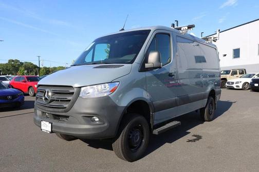 Blue Gray 2024 Mercedes-Benz Sprinter 2500 Standard Roof