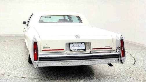 1987 Cadillac Brougham 4dr Sedan with Sunroof, Red Interior & Smartphone Integration