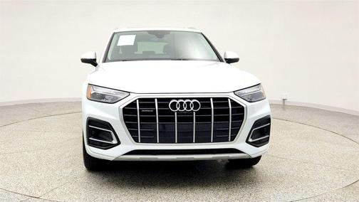 Glacier White Metallic 2021 Audi Q5 45 Premium Plus