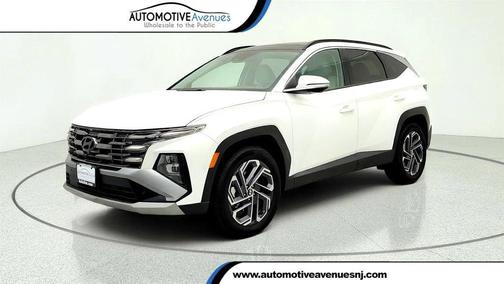 Creamy White Pearl 2025 Hyundai TUCSON Hybrid Limited