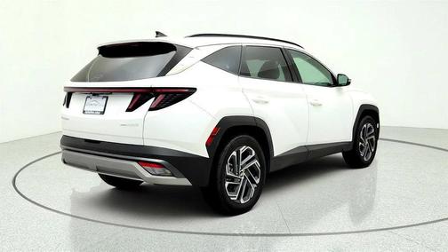 Creamy White Pearl 2025 Hyundai TUCSON Hybrid Limited