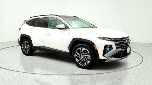 Creamy White Pearl 2025 Hyundai TUCSON Hybrid Limited