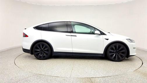 Pearl White Multi-Coat 2022 Tesla Model X Dual Motor All-Wheel Drive