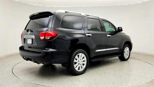 Midnight Black Metallic 2018 Toyota Sequoia Platinum