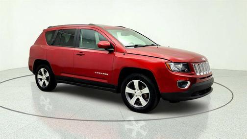 Deep Cherry Red Crystal Pearlcoat 2017 Jeep Compass High Altitude
